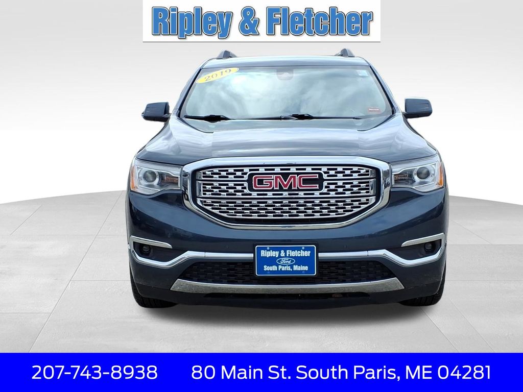 Used 2019 GMC Acadia Denali with VIN 1GKKNXLS9KZ183997 for sale in Paris, ME