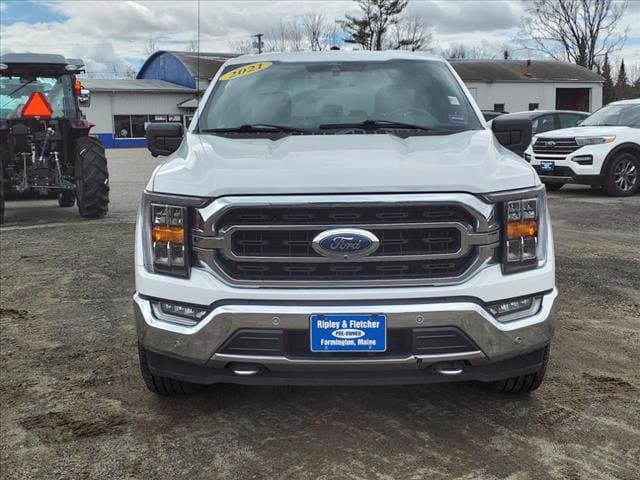 Used 2021 Ford F-150 XLT with VIN 1FTFW1E81MFA55315 for sale in South Paris, ME