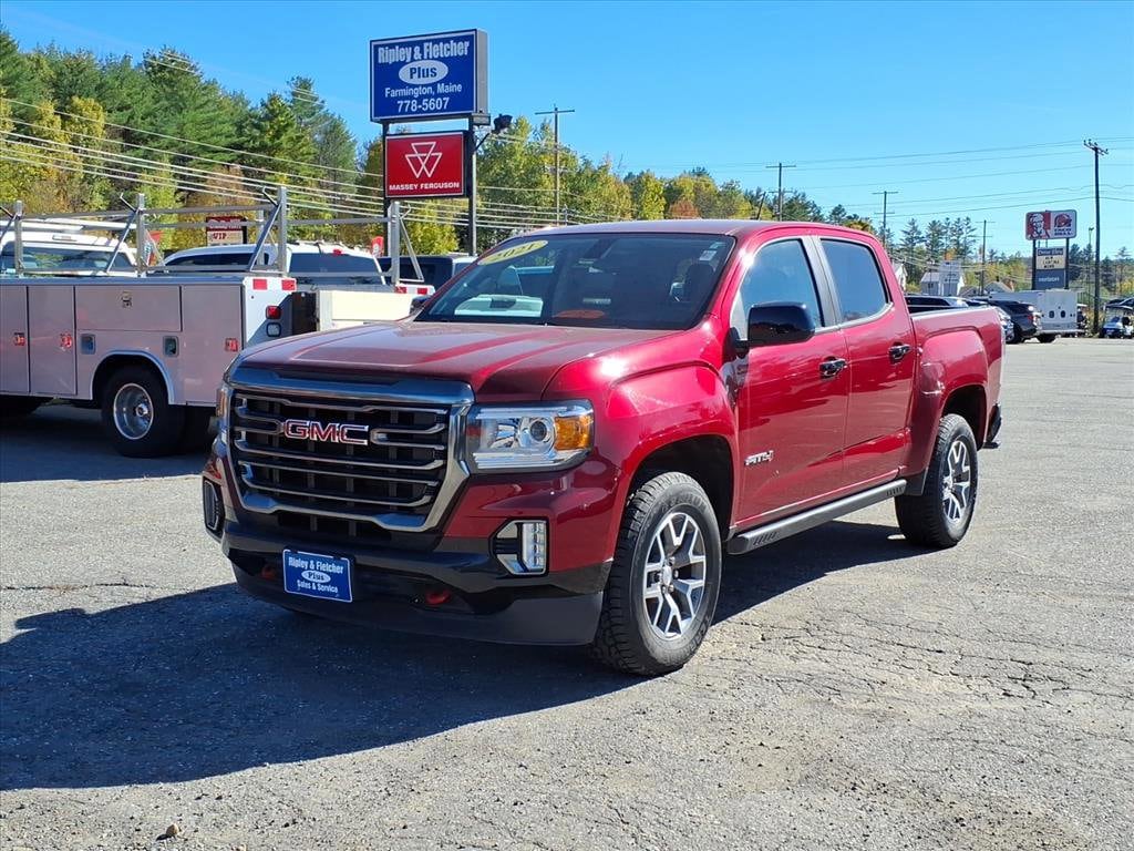 Used 2021 GMC Canyon 4WD AT4 w/Cloth 4WD Crew Cab 128 AT4 w/Cloth