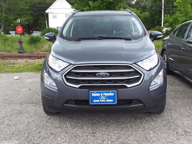 Used 2021 Ford EcoSport SE with VIN MAJ3S2GE5MC447986 for sale in South Paris, ME