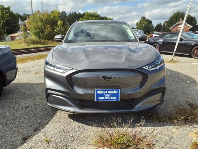 Used 2021 Ford Mustang Mach-E Select AWD with VIN 3FMTK1SSXMMA18693 for sale in South Paris, ME