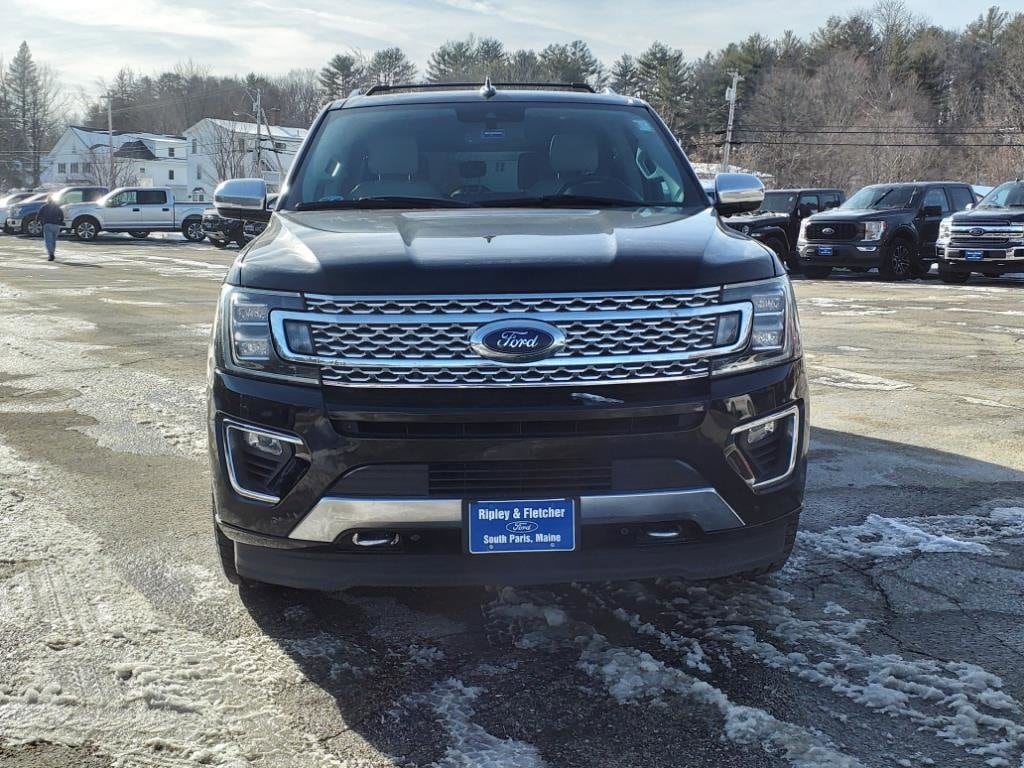 Used 2018 Ford Expedition Platinum with VIN 1FMJK1MT4JEA00558 for sale in South Paris, ME