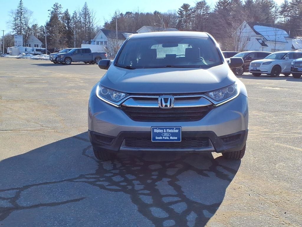Used 2017 Honda CR-V LX with VIN 2HKRW6H34HH222014 for sale in Paris, ME