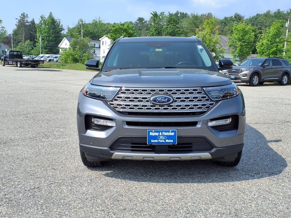 Used 2022 Ford Explorer Limited with VIN 1FMSK8FH2NGB37885 for sale in South Paris, ME