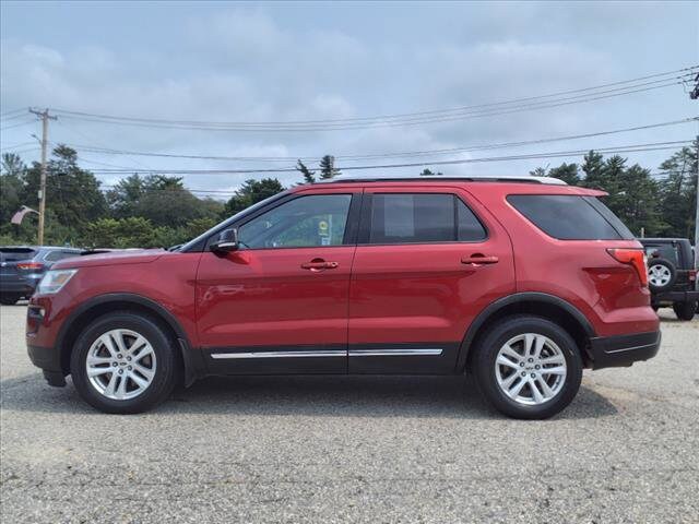 Used 2018 Ford Explorer XLT with VIN 1FM5K8D89JGB50031 for sale in South Paris, ME