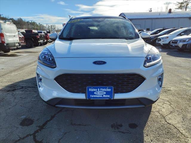 Used 2022 Ford Escape Titanium with VIN 1FMCU9J9XNUA13174 for sale in South Paris, ME