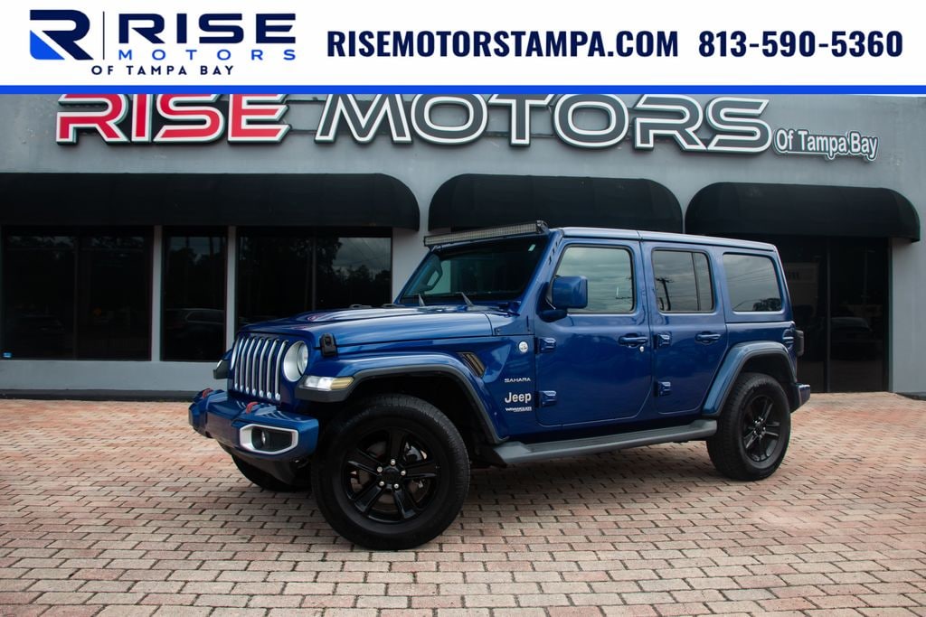 Used 2019 Jeep Wrangler Unlimited Sahara SUV