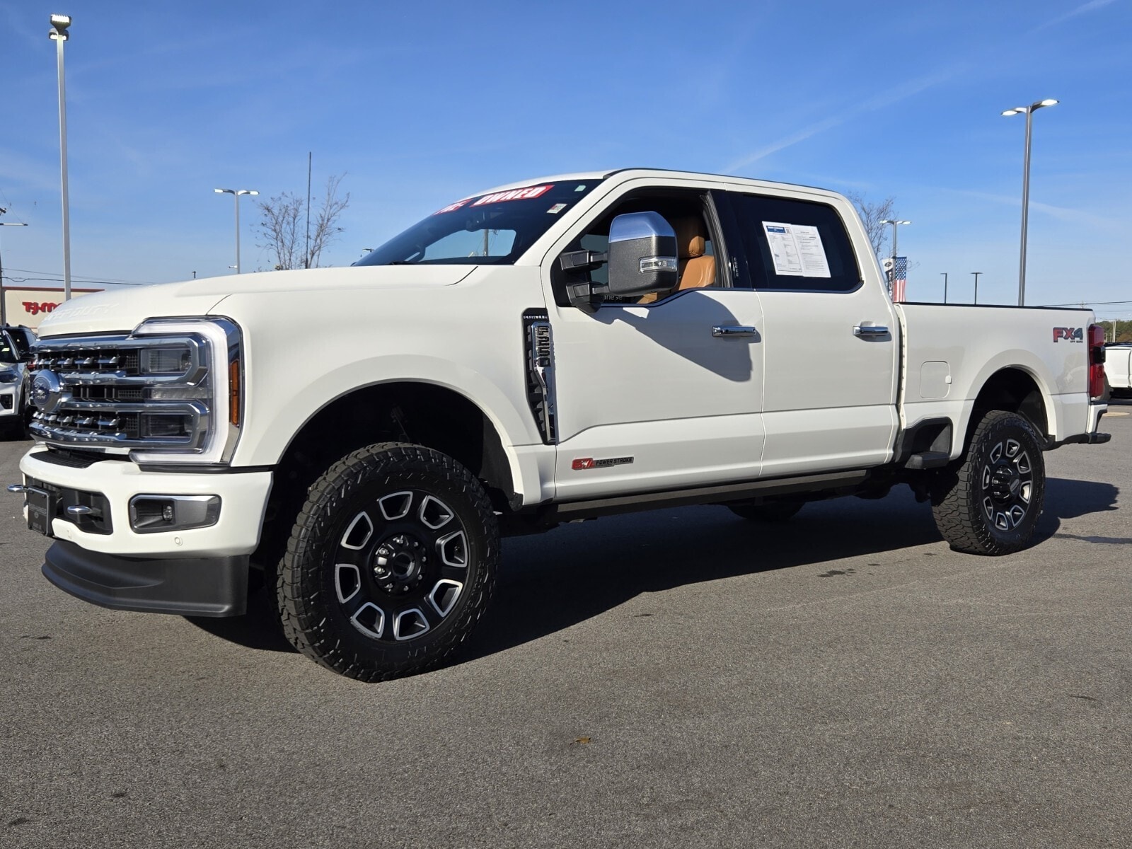 Used 2024 Ford F-250 Super Duty Platinum with VIN 1FT8W2BM2REC63510 for sale in Little Rock