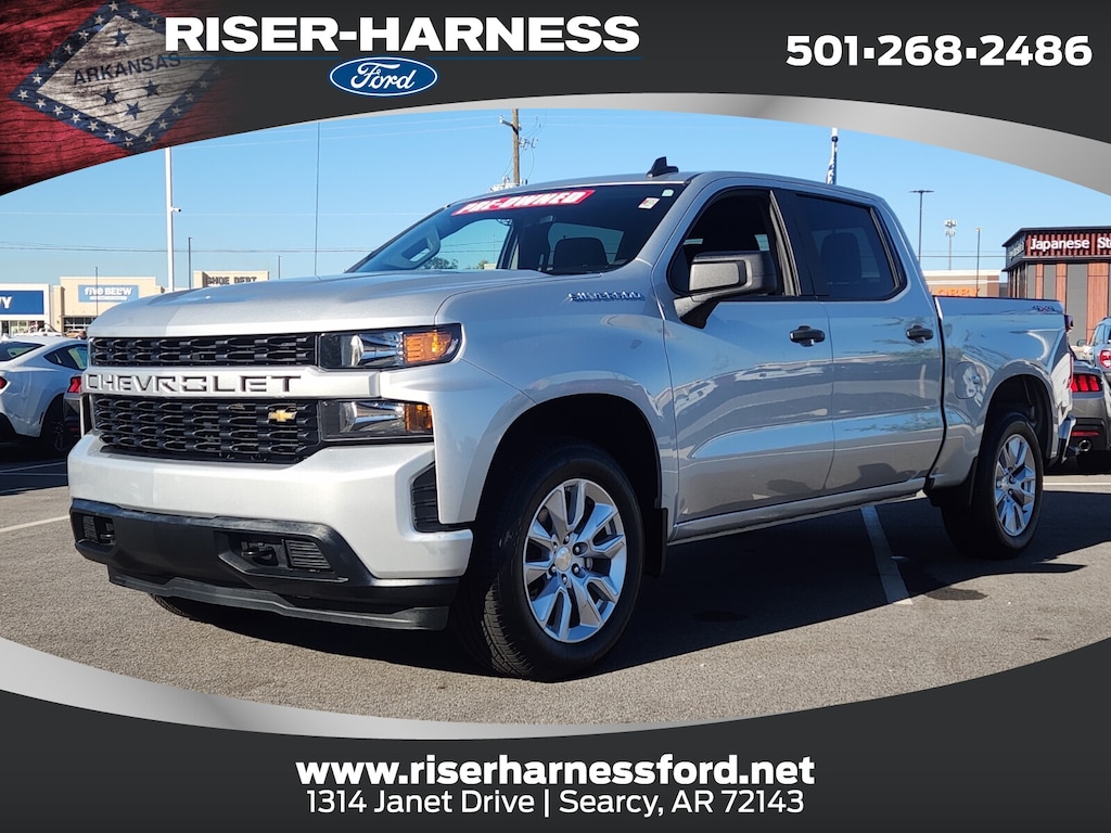 Certified 2020 Chevrolet Silverado Custom Crew Cab