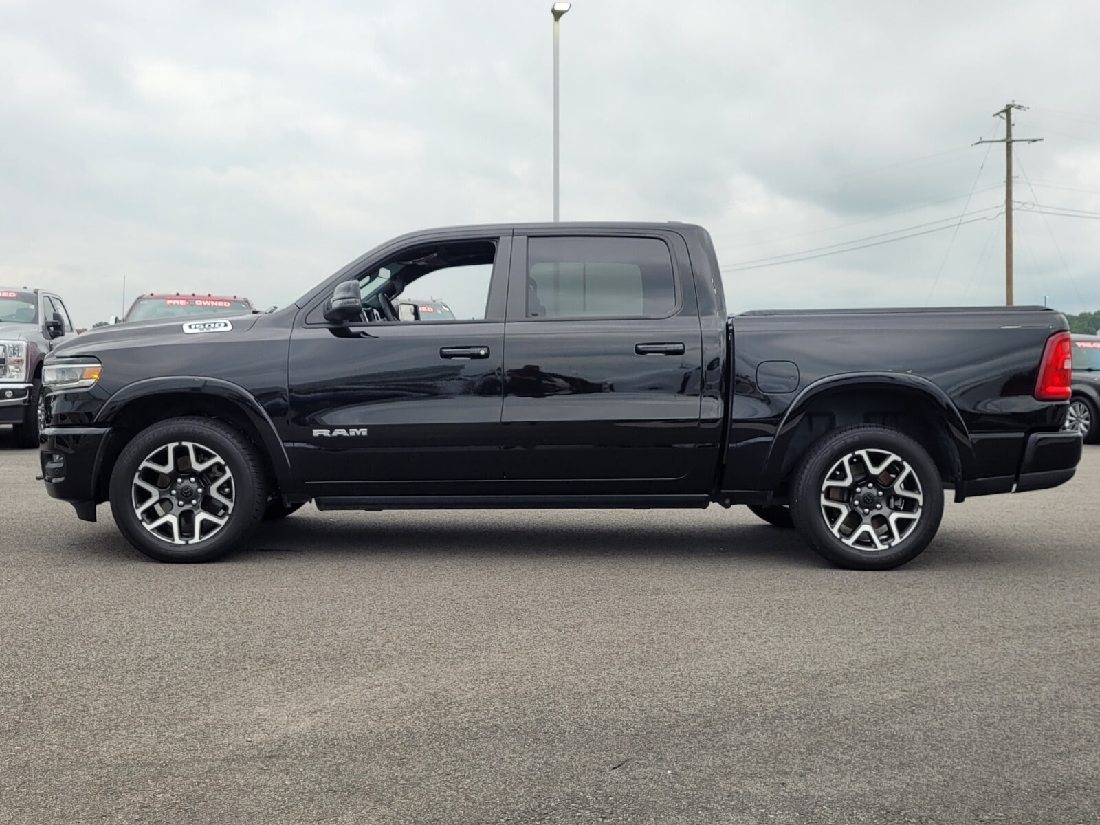 Used 2025 RAM Ram 1500 Pickup Laramie with VIN 1C6SRFJP4SN502682 for sale in Little Rock