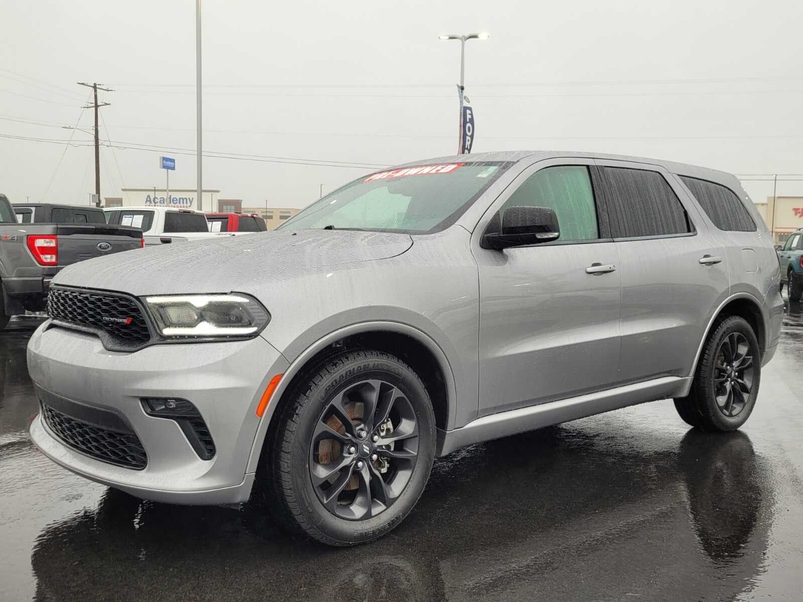 Certified 2021 Dodge Durango GT Plus with VIN 1C4RDJDG5MC634059 for sale in Searcy, AR