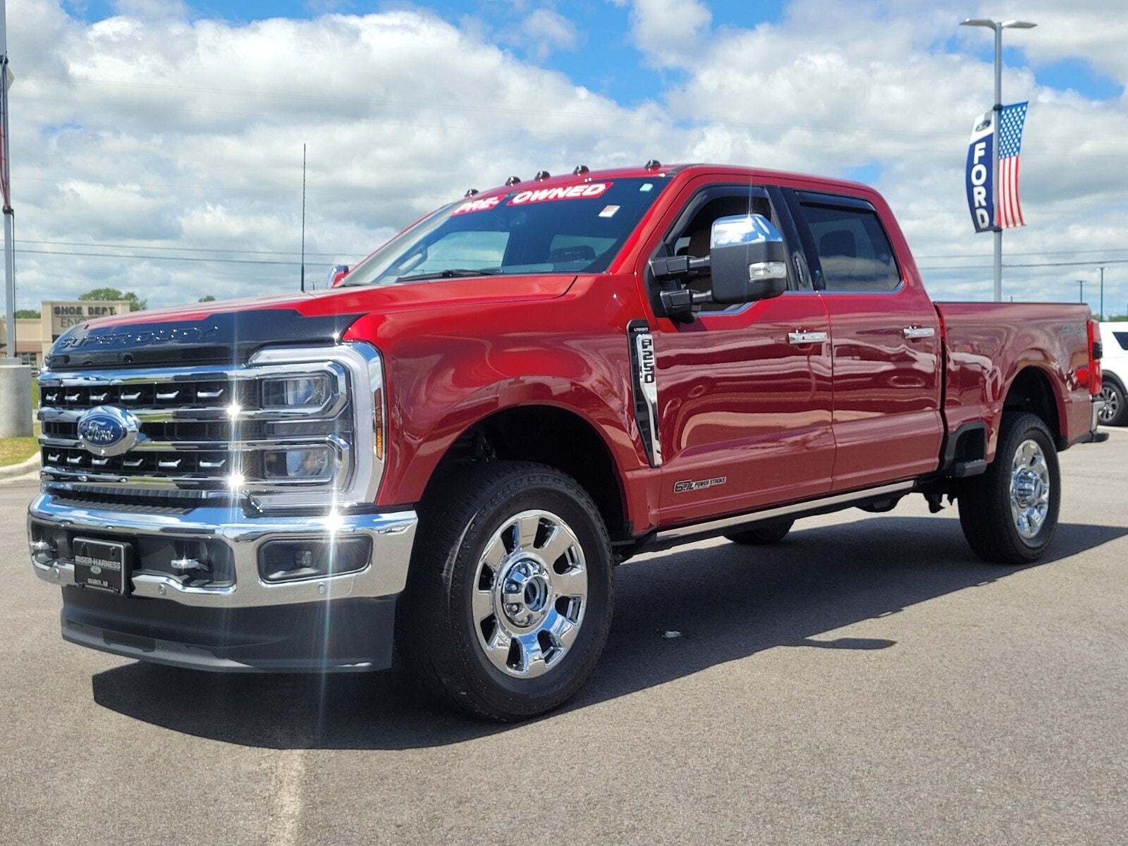 Used 2024 Ford F-250 Super Duty Lariat with VIN 1FT8W2BT0RED24991 for sale in Little Rock