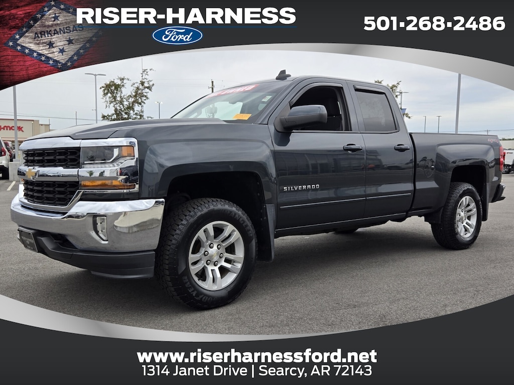 Certified 2017 Chevrolet Silverado LT Double Cab
