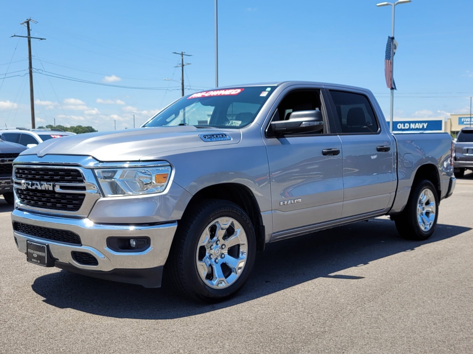 Used 2023 RAM Ram 1500 Pickup Big Horn/Lone Star with VIN 1C6RREFG8PN608500 for sale in Little Rock