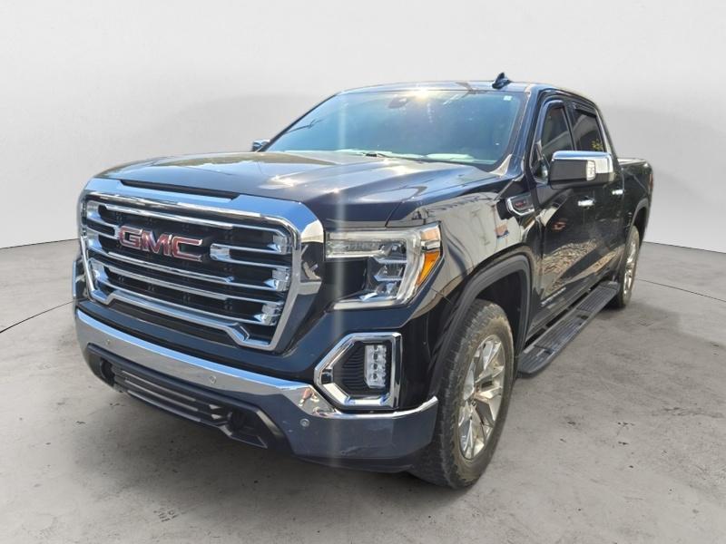 Used 2021 GMC Sierra 1500 SLT with VIN 3GTU9DEL1MG268686 for sale in Little Rock
