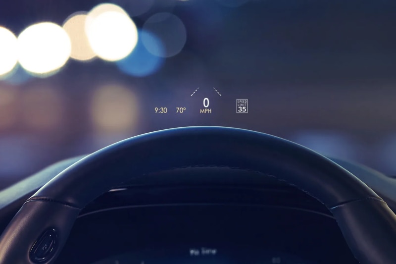 2025 Lincoln Corsair Available Head-Up Display