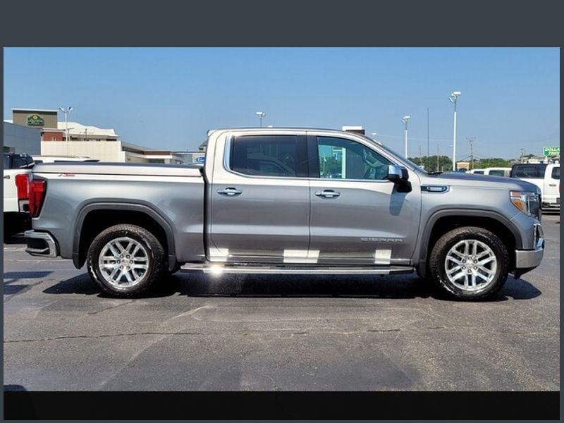 Used 2020 GMC Sierra 1500 SLT with VIN 3GTU9DET8LG190101 for sale in Little Rock