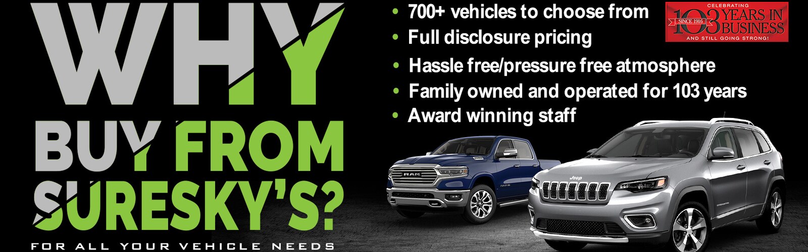 New & Used Cars, Trucks & SUVs in Goshen R.I. Suresky & Son Chrysler