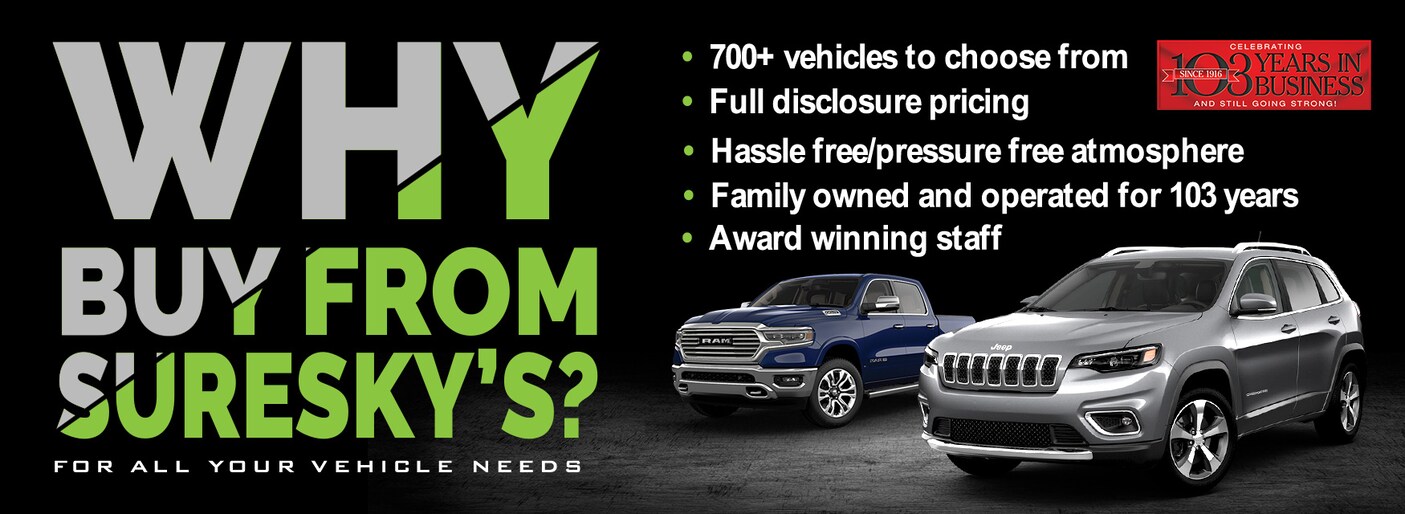 New & Used Cars, Trucks & SUVs in Goshen R.I. Suresky & Son Chrysler