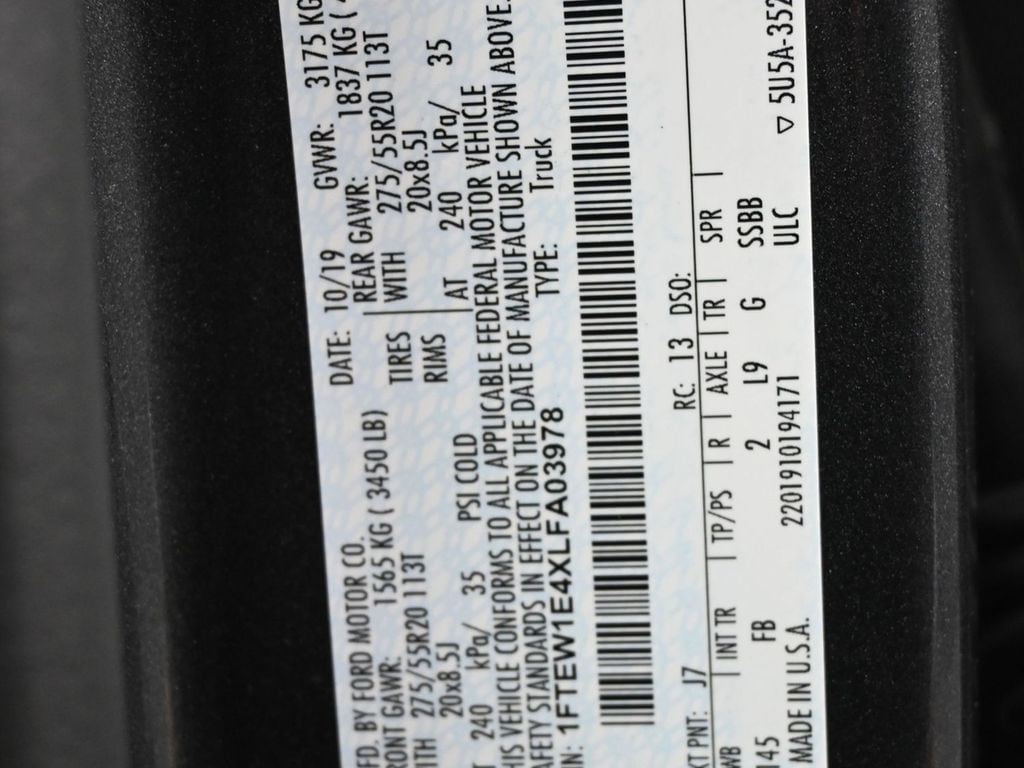 Used 2020 Ford F-150 XLT Crew Cab