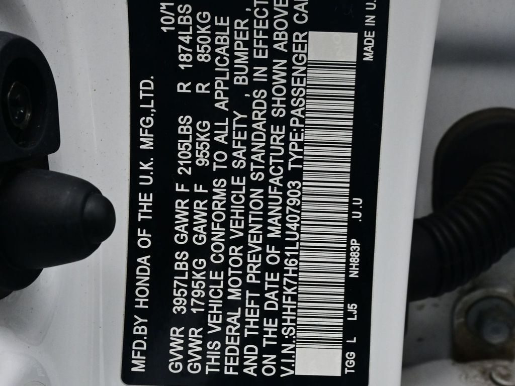 2020 Honda Civic EX photo 2