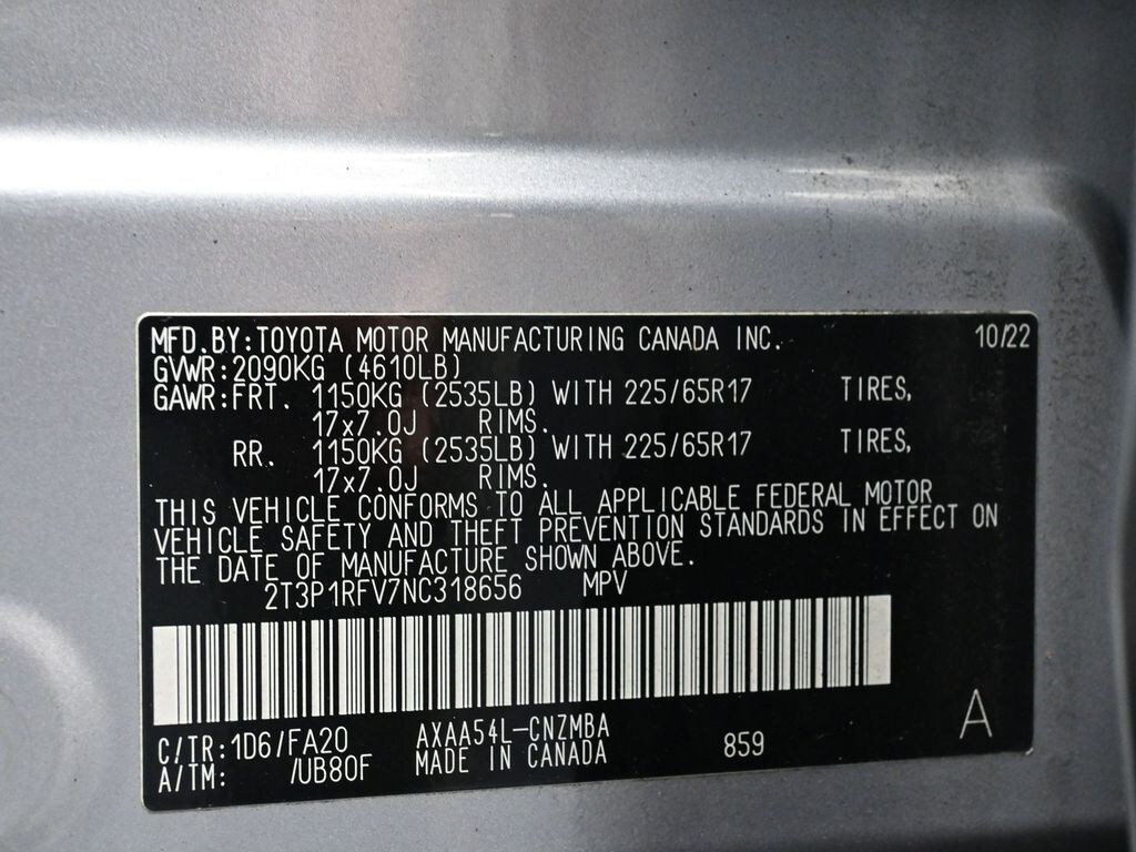 Used 2022 Toyota RAV4 XLE Sport Utility