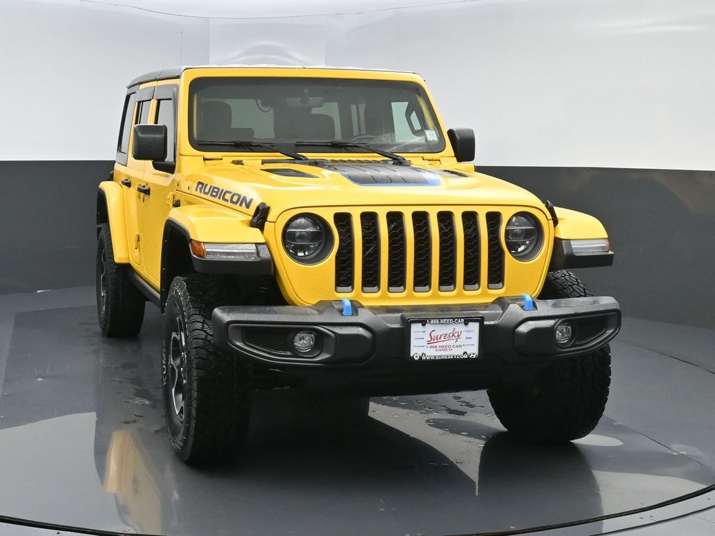 Certified 2021 Jeep Wrangler Unlimited Rubicon 4XE Wagon; Open Body