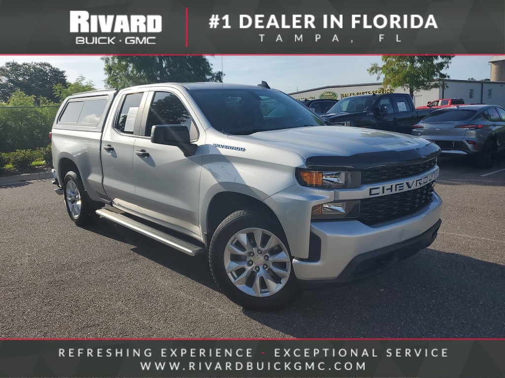 Used 2020 Chevrolet Silverado 1500 Custom 2WD Double Cab 147 Custom
