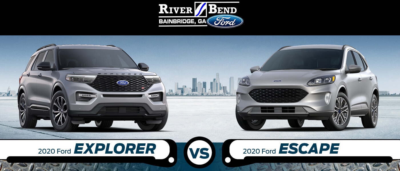 2022 Ford Explorer vs. Escape | Cargo Space, Dimensions & Performance
