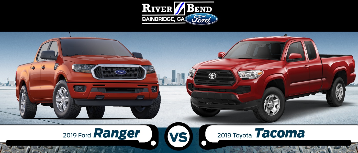 2019 Ford Ranger vs. 2019 Toyota Tacoma