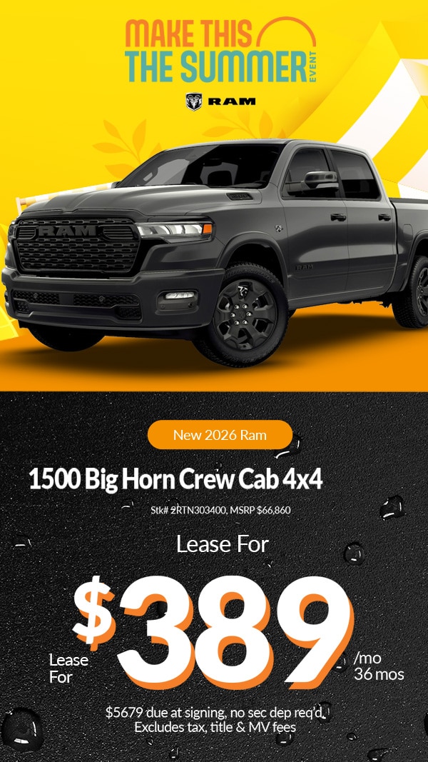 New Ram Truck Sales | Ram Dealer Near New Rochelle, NY