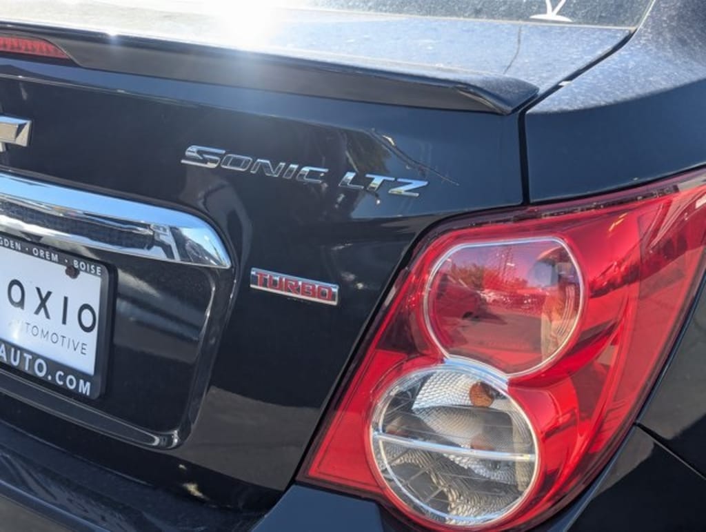 Used 2015 Chevrolet Sonic LTZ Auto Sedan