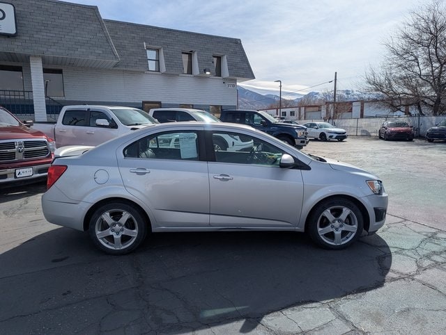 Used 2014 Chevrolet Sonic LTZ with VIN 1G1JE5SGXE4126145 for sale in Riverdale, UT