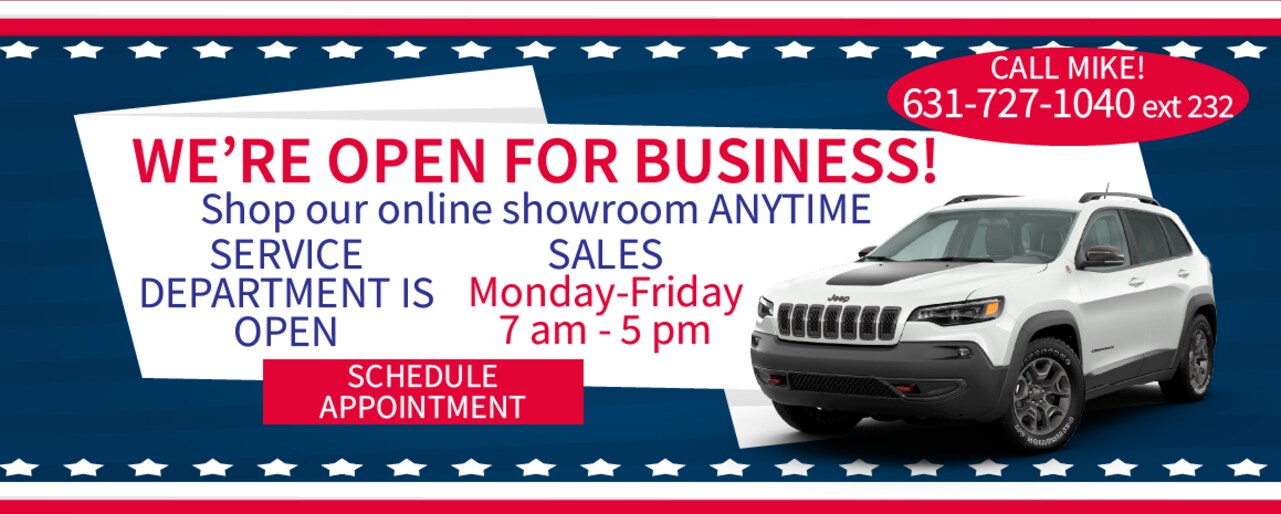 New & Used Chrysler Dodge Jeep Ram Car, Truck, & SUV Dealer Riverhead