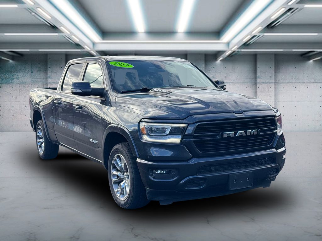 Used 2019 RAM Ram 1500 Pickup Laramie with VIN 1C6SRFRT7KN794166 for sale in Riverhead, NY