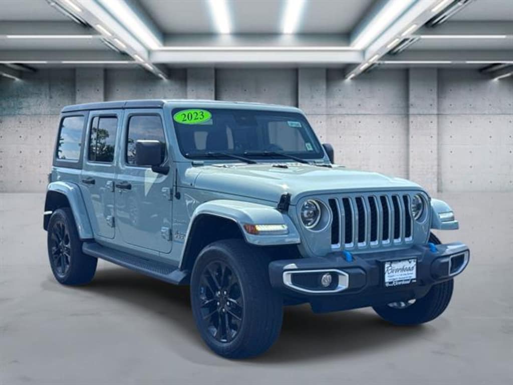 Used 2023 Jeep Wrangler 4xe 4x4 Sahara 4xe 4dr SUV