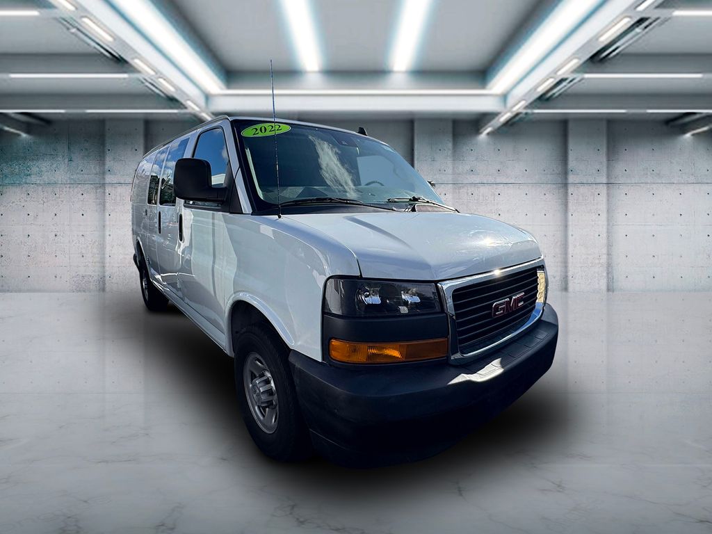 Used 2022 GMC Savana Cargo Work Van with VIN 1GTW7AFP6N1231499 for sale in Riverhead, NY