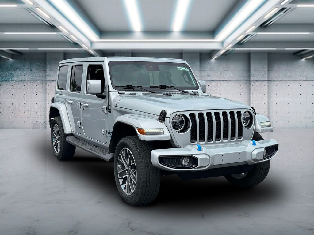 Used 2022 Jeep Wrangler Unlimited High Altitude 4XE with VIN 1C4JJXP6XNW206693 for sale in Riverhead, NY