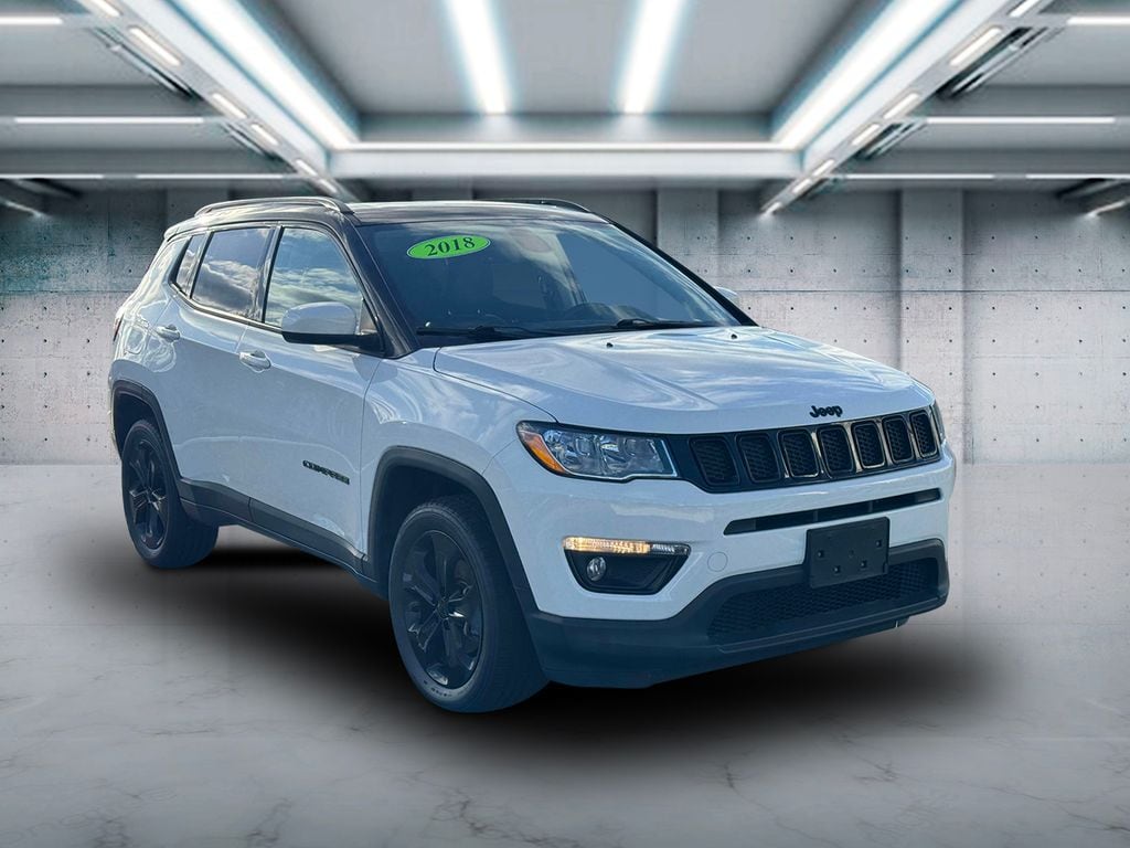 Used 2018 Jeep Compass Altitude with VIN 3C4NJDBB2JT397496 for sale in Riverhead, NY