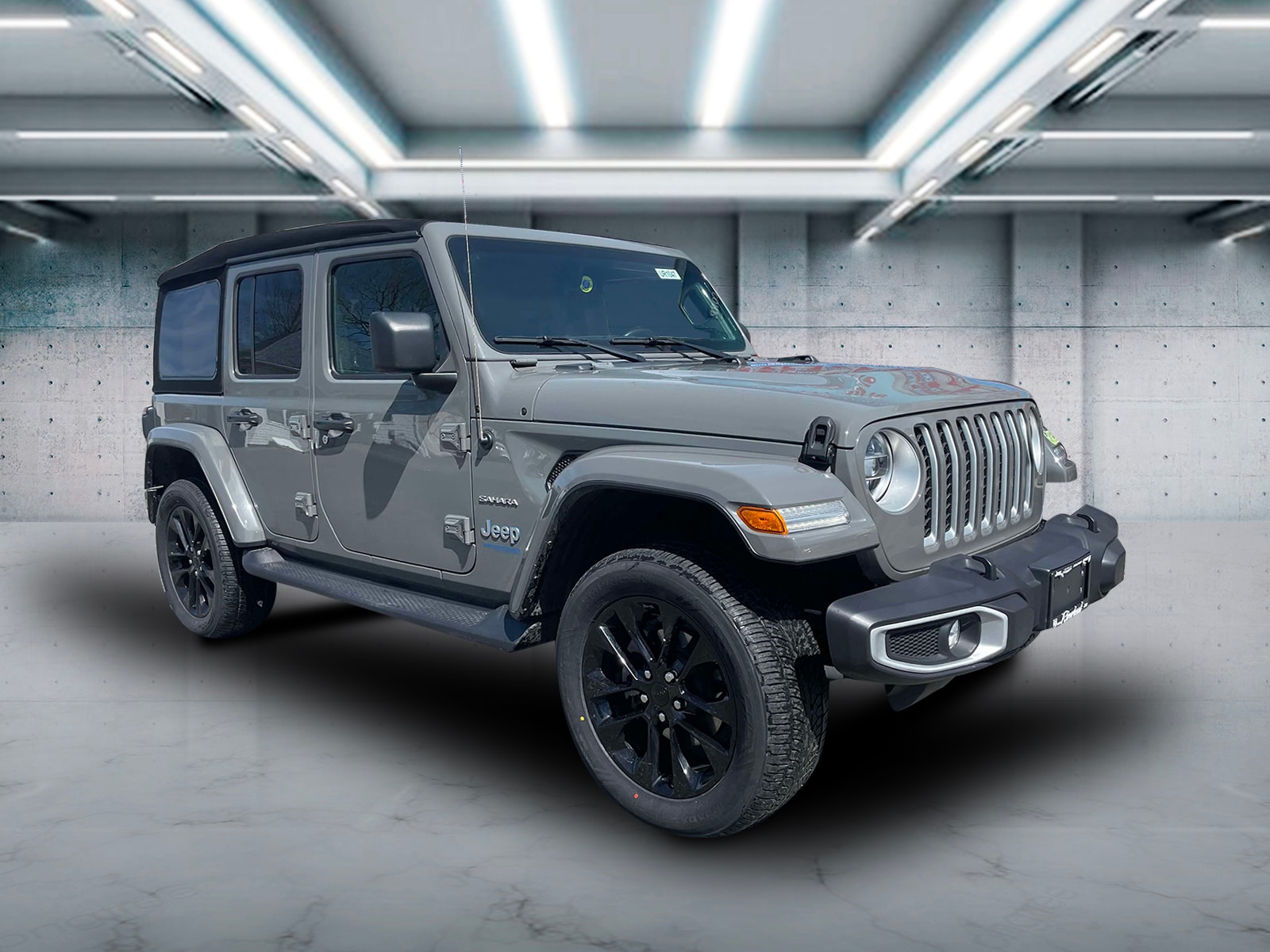 Used 2021 Jeep Wrangler Unlimited Sahara 4XE with VIN 1C4JJXP60MW728389 for sale in Riverhead, NY