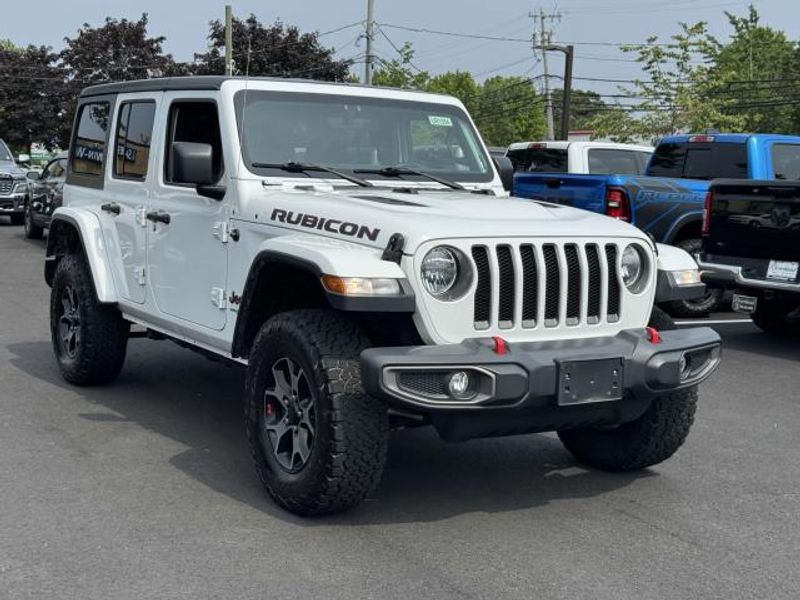 Used 2018 Jeep All-New Wrangler Unlimited Rubicon with VIN 1C4HJXFG8JW320517 for sale in Riverhead, NY