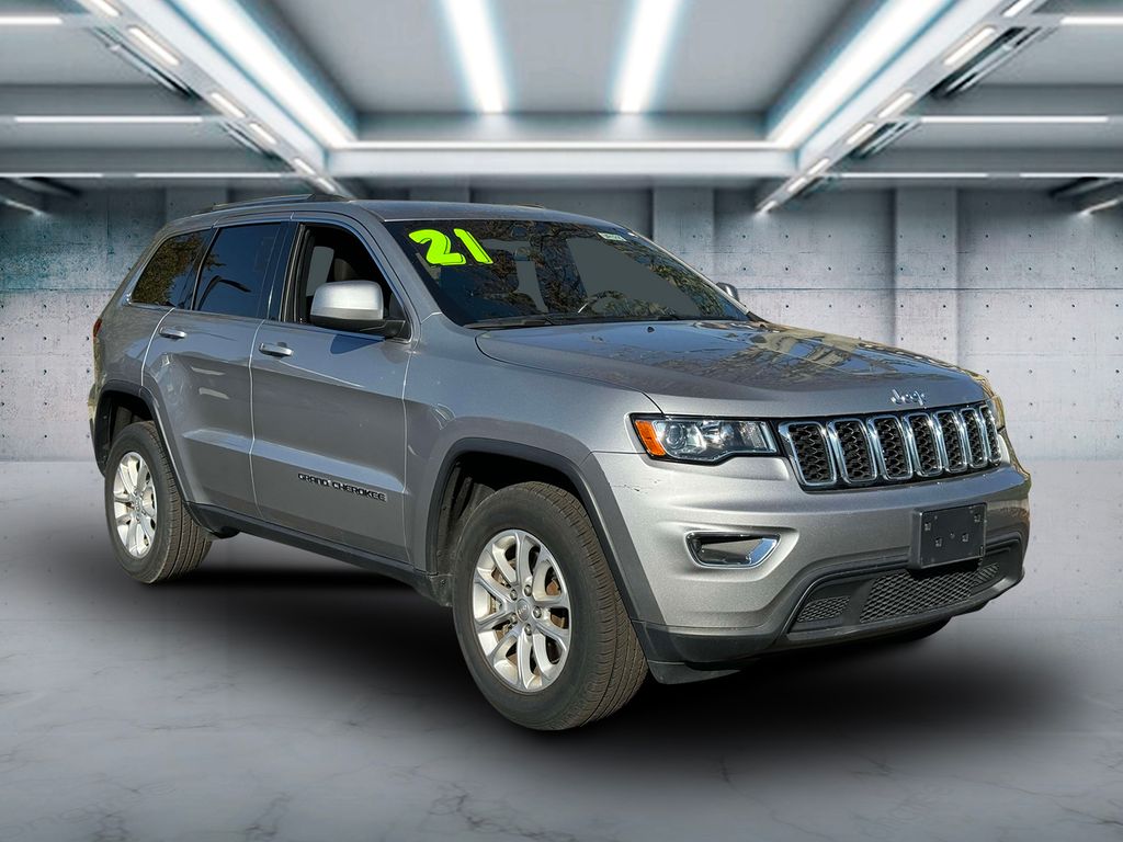 Used 2021 Jeep Grand Cherokee Laredo E with VIN 1C4RJFAG7MC856824 for sale in Riverhead, NY