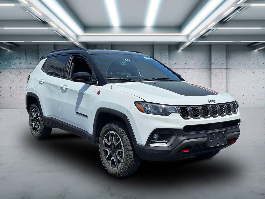 Used 2024 Jeep Compass Trailhawk with VIN 3C4NJDDN8RT119320 for sale in Riverhead, NY