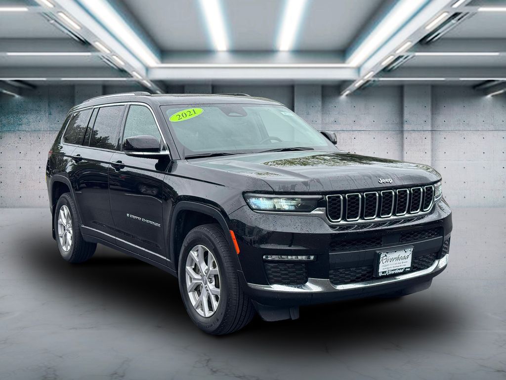 Used 2021 Jeep Grand Cherokee L Limited with VIN 1C4RJKBG6M8137154 for sale in Riverhead, NY
