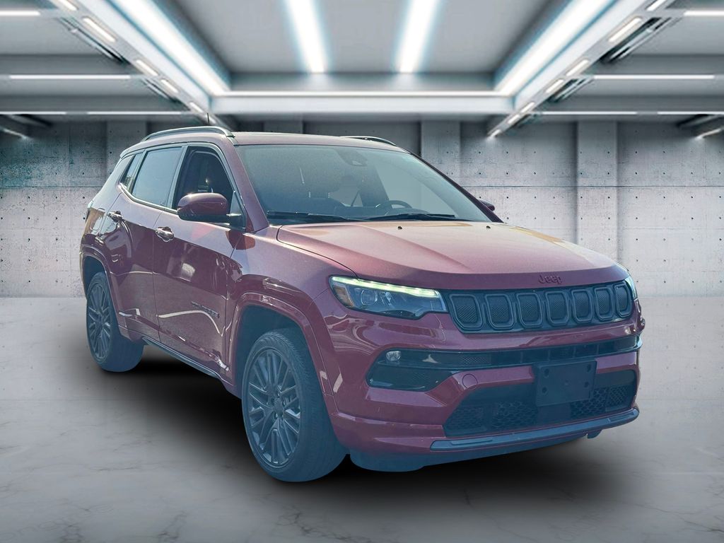 Used 2022 Jeep Compass Limited with VIN 3C4NJDCB9NT158824 for sale in Riverhead, NY