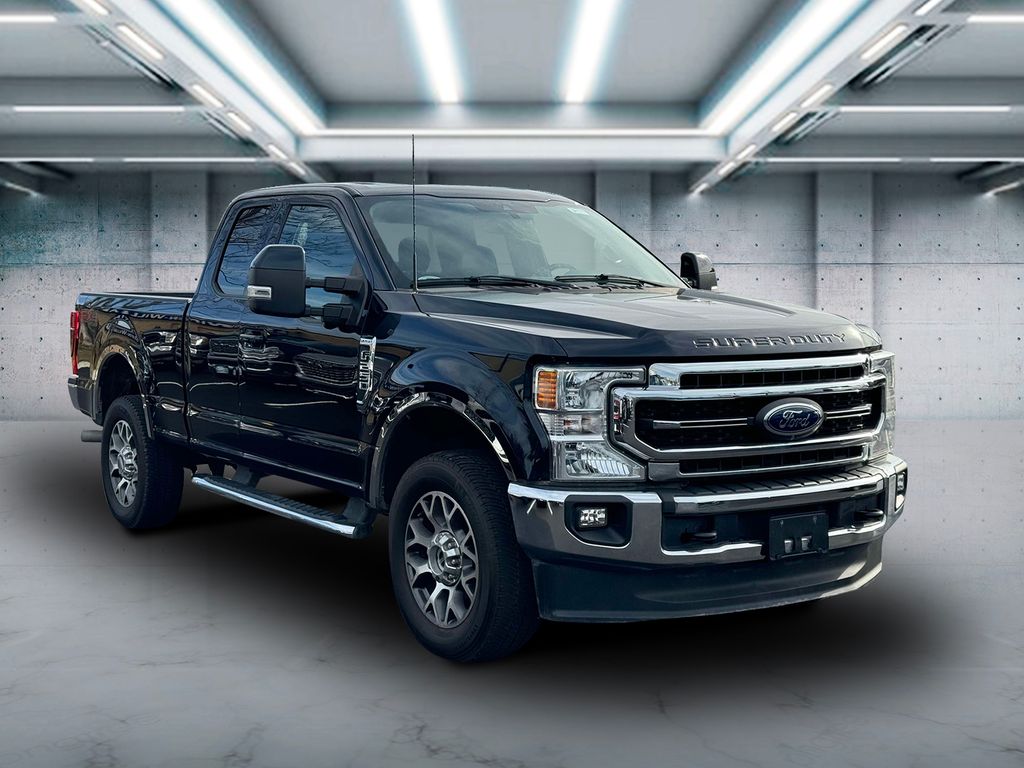 Used 2021 Ford F-250 Super Duty Lariat with VIN 1FT7X2B68MEE15423 for sale in Riverhead, NY