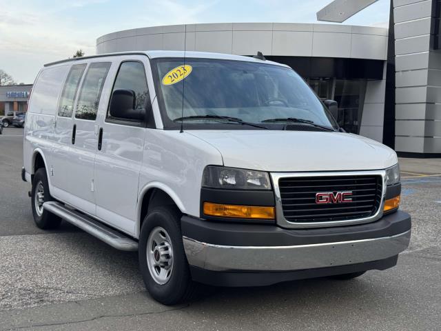 Used 2023 GMC Savana Cargo Work Van with VIN 1GTW7AFP8P1147090 for sale in Riverhead, NY