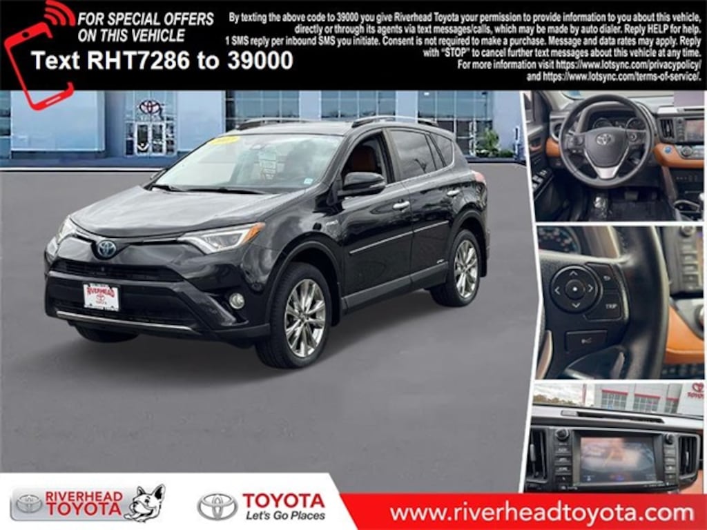 Used 2017 Toyota RAV4 Hybrid Limited SUV