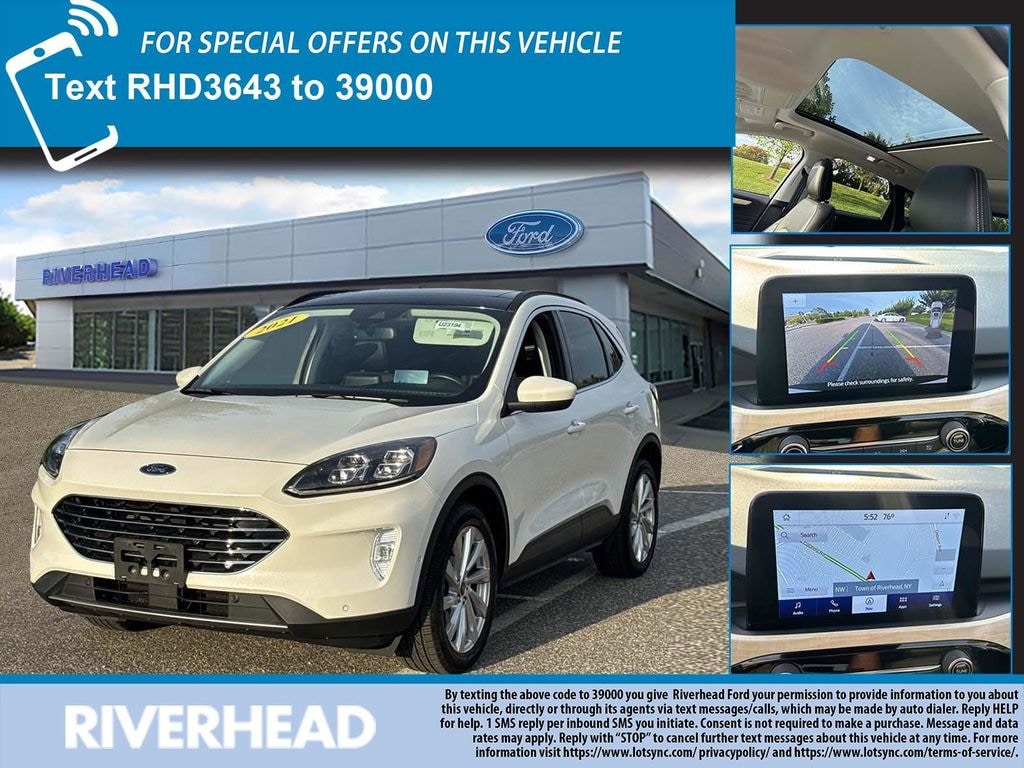 Certified 2021 Ford Escape Hybrid Titanium SUV