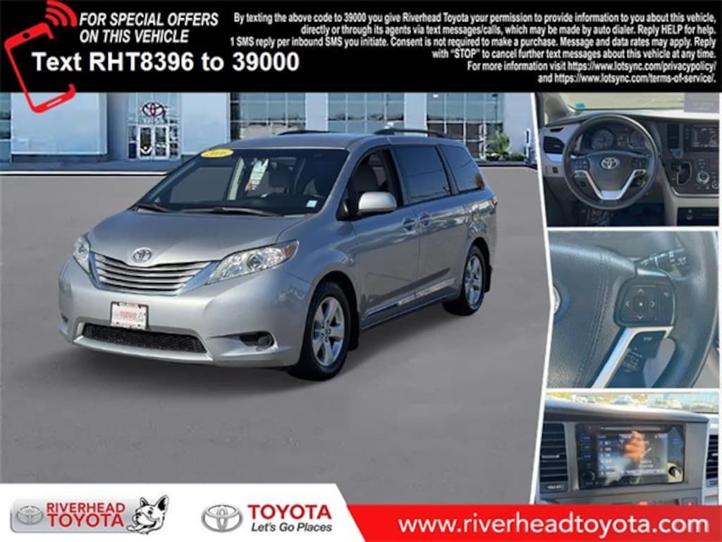 Used 2016 Toyota Sienna LE Minivan/Van